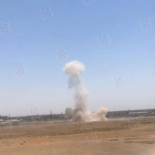 Kamışlı’dan atılan havan Nusaybin’de boş arsaya düştü