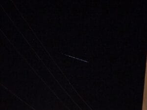 Elon Musk’ın Starlink uyduları Nusaybin ilçe semalarında görüntülendi