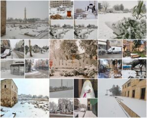 NUSAYBİN KAR MANZARALARI