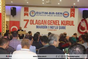 Eğitim-Bir-Sen Mardin Şubesinin 7. Olağan Kongresi yapıldı