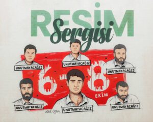 HÜDA-PAR Nusaybin’de 6-8 Ekim olayları Resim sergisi düzenleyecek