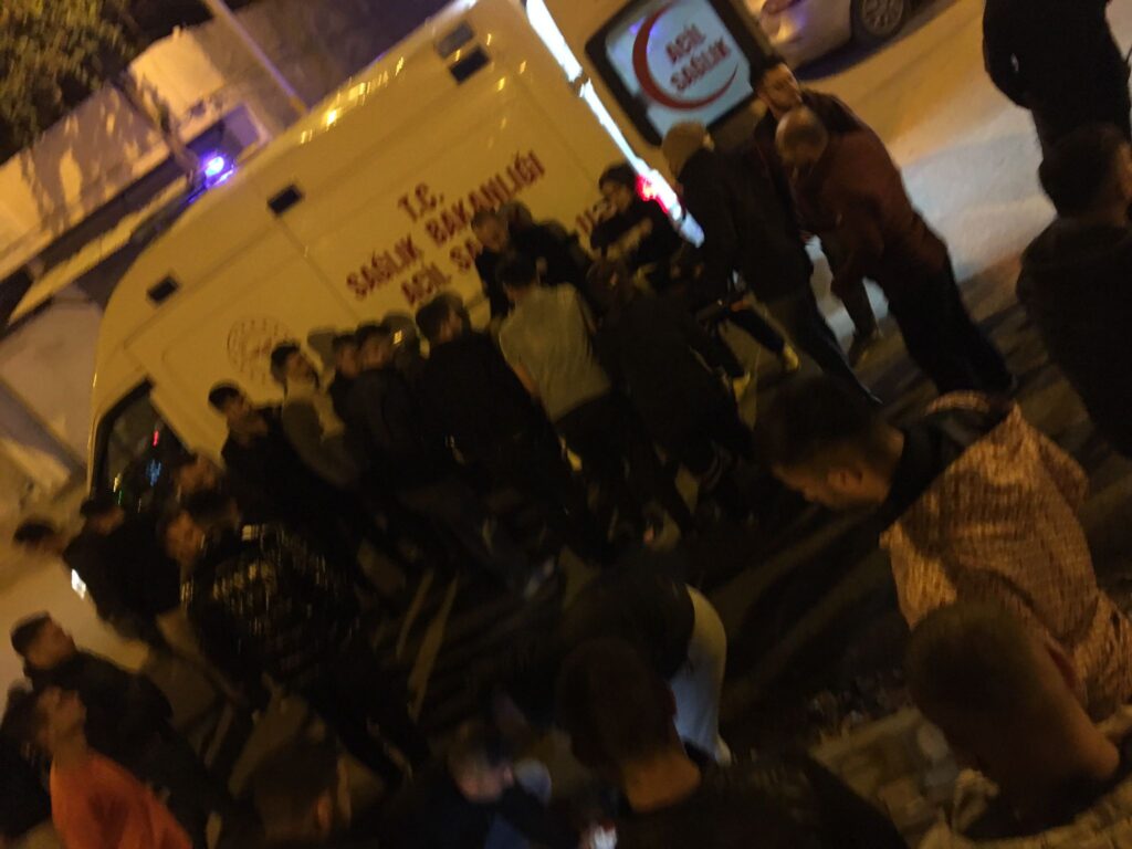 Nusaybin Demiryolu civarında motosiklet kazası, 2 yaralı