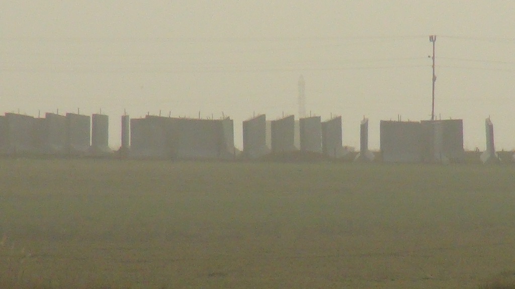 Nusaybin kamışlı sınırına beton bloklar konulmaya başlandı