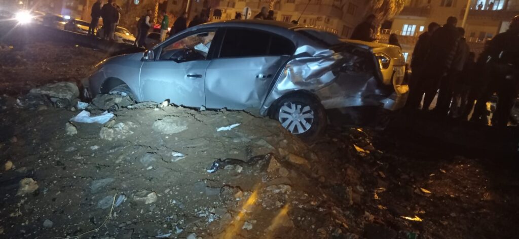 Nusaybin’de zincirleme trafik kazası: 1’i Ağır 2 kişi yaralı