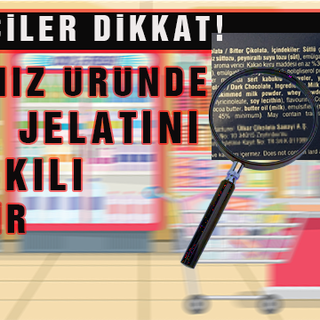 Dikkat! Tükettiğiniz üründe domuz kılı olabilir