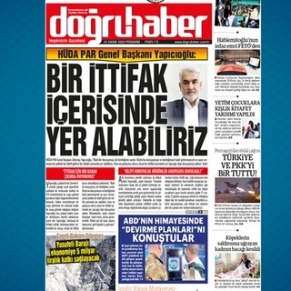 HÜDA PAR Genel Başkanı Yapıcıoğlu: “BİR İTTİFAK İÇERİSİNDE YER ALABİLİRİZ”