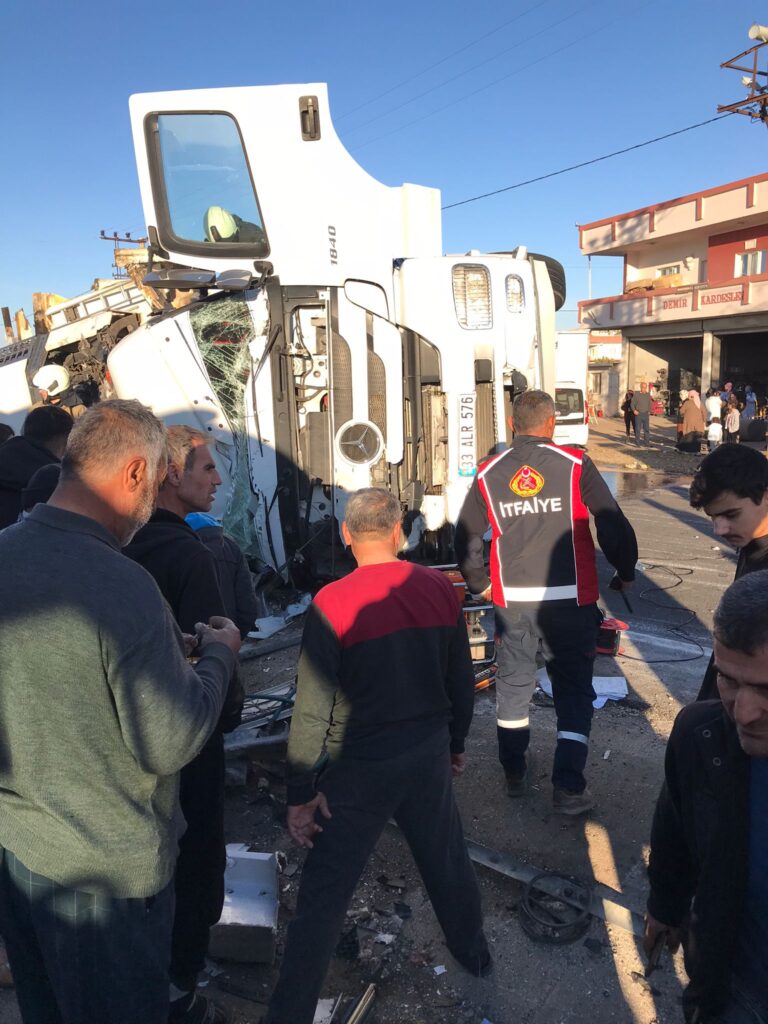 Nusaybin’de trafik kazası, 1 ölü 1 yaralı