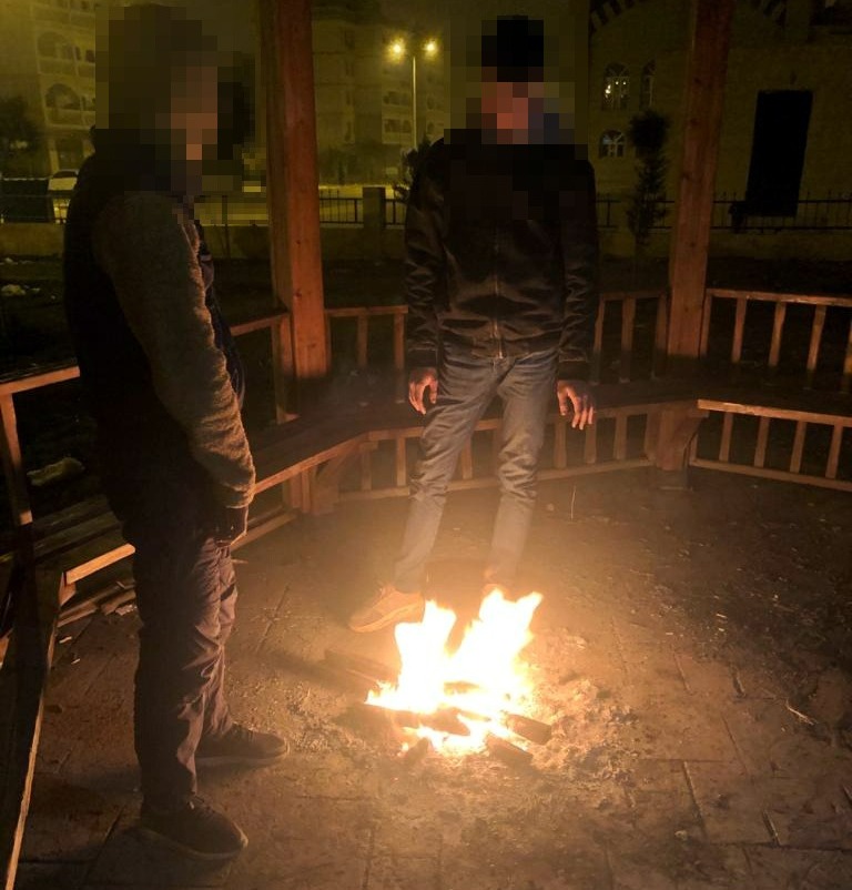Nusaybin’de Parkları tahrip eden 2 kişi suçüstü yakalandı