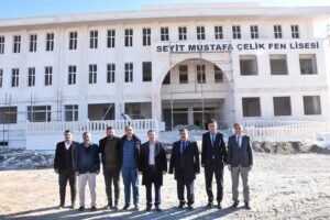 Kaymakam Kayabaşı, eğitim yatırımlarını yerinde inceledi