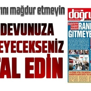 Başkalarını mağdur etmeyin RANDEVUNUZA GİTMEYECEKSENİZ İPTAL EDİN