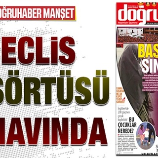 MECLİS BAŞÖRTÜSÜ SINAVINDA