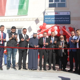 Midyat’ta Kuveyt Necat Derneği tarafından yaptırılan okulun açılışı yapıldı