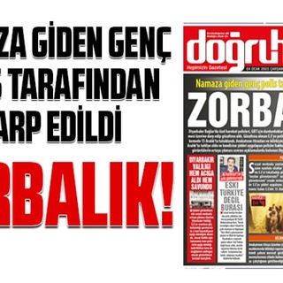 Namaza giden genç polis tarafından darp edildi ZORBALIK!