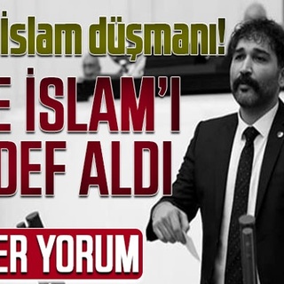 Yine İslam’ı hedef aldı