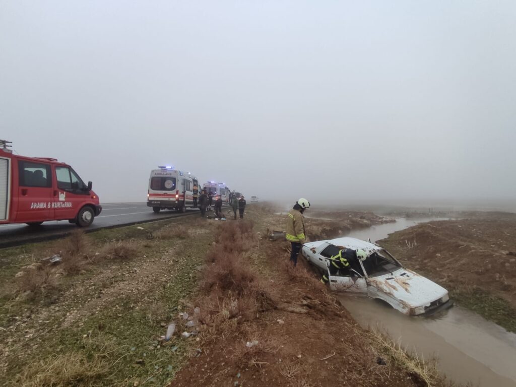 Nusaybin’de trafik kazası   3 kişi yaralı
