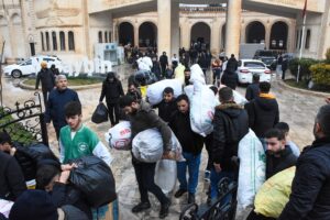 Nusaybin’den deprem bölgesine yardım seferberliği