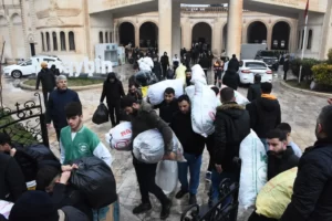 Nusaybin’den 124 tır yardım, deprem bölgelerine gönderildi