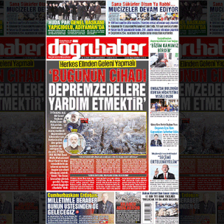 Herkes Elinden Geleni Yapmalı ‘BUGÜNÜN CİHADI DEPREMZEDELERE YARDIM ETMEKTİR’