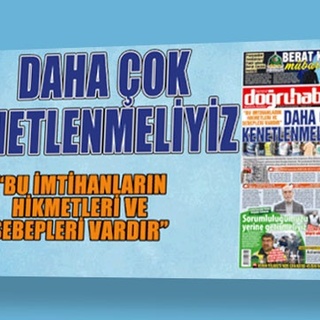“Bu imtihanların hikmetleri ve sebepleri vardır” DAHA ÇOK KENETLENMELİYİZ!