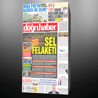 Deprem bölgesinde SEL FELAKETİ