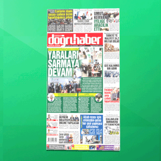 Umut Kervanı Genel Başkan Yardımcısı Karakaş: YARALARI SARMAYA DEVAM