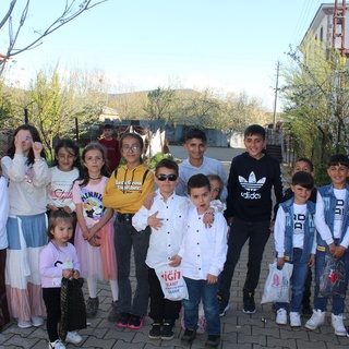 Çocuklar bayram coşkusunu doyasıya yaşadı