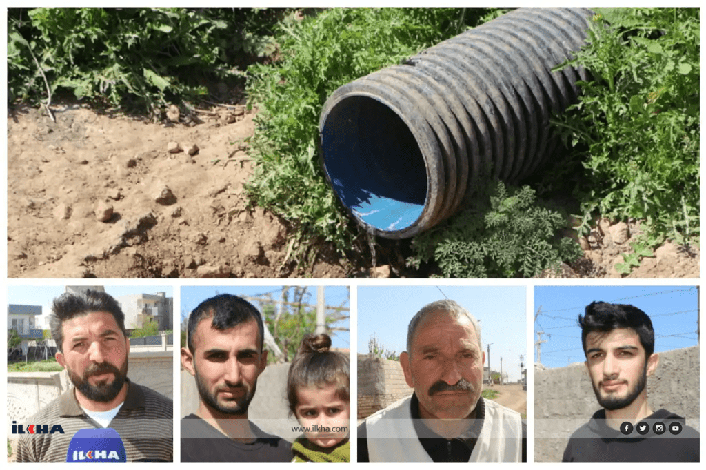 Nusaybin’de Mahalle halkı 7 yıldır çözülemeyen kanalizasyon sorunlarının çözümünü talep ediyor