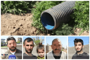 Nusaybin’de Mahalle halkı 7 yıldır çözülemeyen kanalizasyon sorunlarının çözümünü talep ediyor