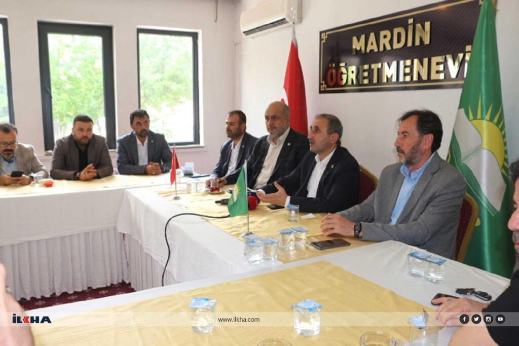 Gaziantep Milletvekili Demir Mardin&#8217;de basınla buluştu , Nusaybin Medya