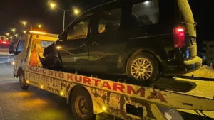Nusaybin’de trafik kazası:1 yaralı
