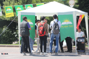 Mardin’de HÜDA PAR tanıtım ve üyelik standı açıldı 