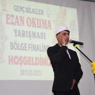 “Genç Bilaller Ezan Okuma Yarışması” bölge finali Bitlis’te yapıldı