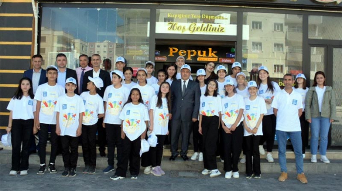 TIMSS Sınavında Nusaybin’i temsil edecek öğrencilere moral etkinliği