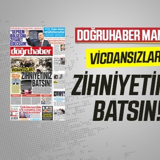 Vicdansızlar! ZİHNİYETİNİZ BATSIN!