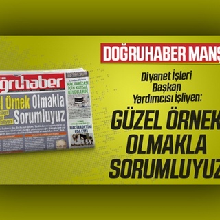 Diyanet İşleri Başkan Yardımcısı İşliyen: GÜZEL ÖRNEK OLMAKLA SORUMLUYUZ