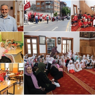 Hürrem Çavuş Camii Yaz Kur’an Kursu, öğrenci sayısı ve eğitimiyle örnek oluyor