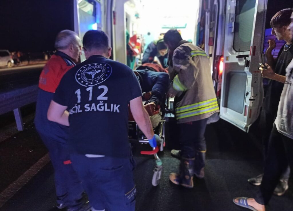Nusaybin’de trafik kazası: 1 ağır yaralı