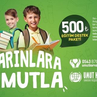 Umut Kervanı’ndan “Eğitime Destek Paketi” için hayırseverlere çağrı