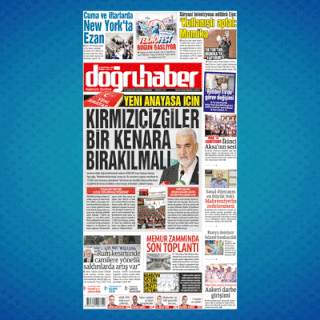 Yeni Anayasa için KIRMIZI ÇİZGİLER BİR KENARA BIRAKILMALI