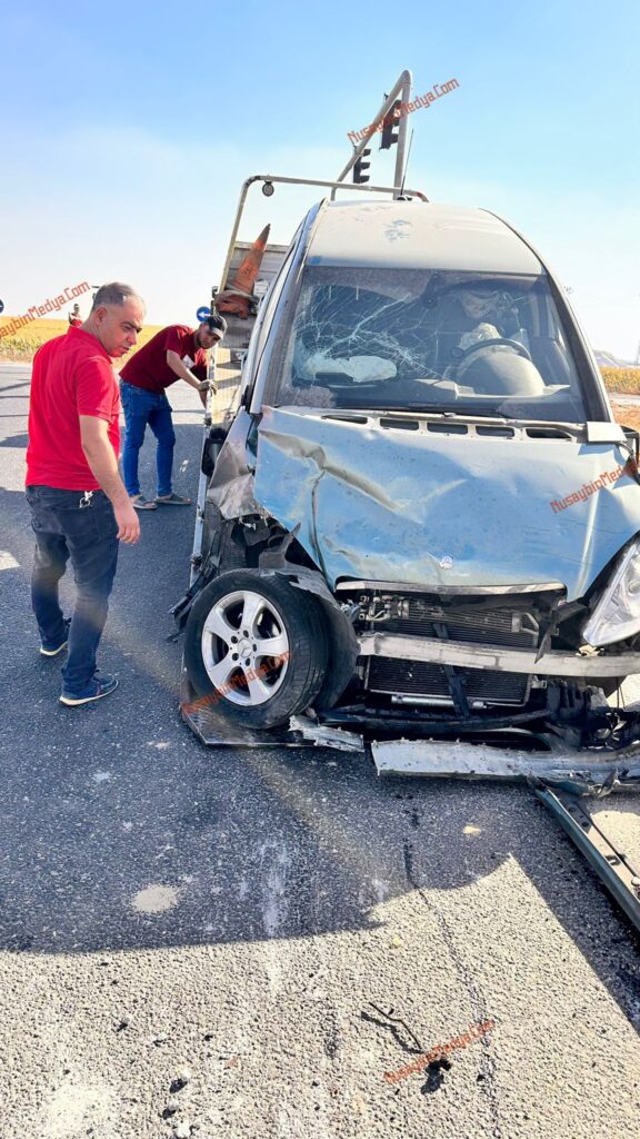 Nusaybin – Mardin Yolunda feci kazada, 6 yaralı