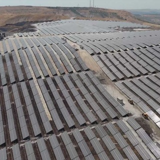Şanlıurfa’da kurulan dev güneş enerji santrali, faaliyete başladı
