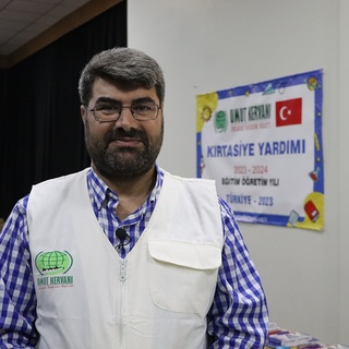 Umut Kervanı Başkanı Kurtaran: Kırtasiye yardımında deprem bölgesine öncelik verdik