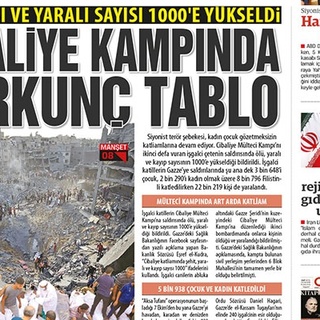 Can kaybı ve yaralı sayısı 1000’e yükseldi CİBALİYE KAMPINDA KORKUNÇ TABLO
