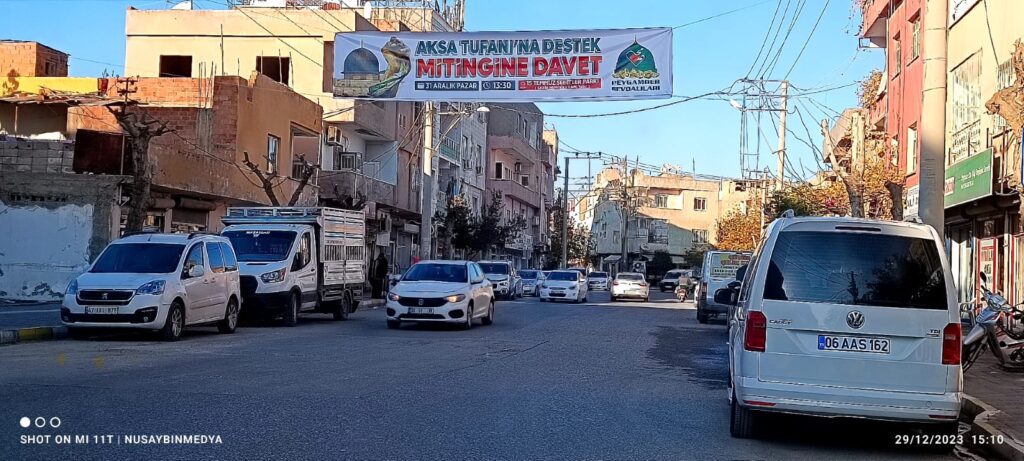 Mardin Peygamber Sevdalıları Derneği’nden “Kudüs ve Aksa Tufanı’na Destek Mitingi”ne davet
