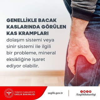 Genellikle bacak kaslarında görülen kas kramplarına dikkat!