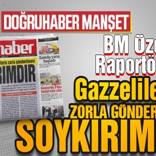 BM Özel Raportörü: Gazzelilerin zorla gönderilmesi SOYKIRIMDIR