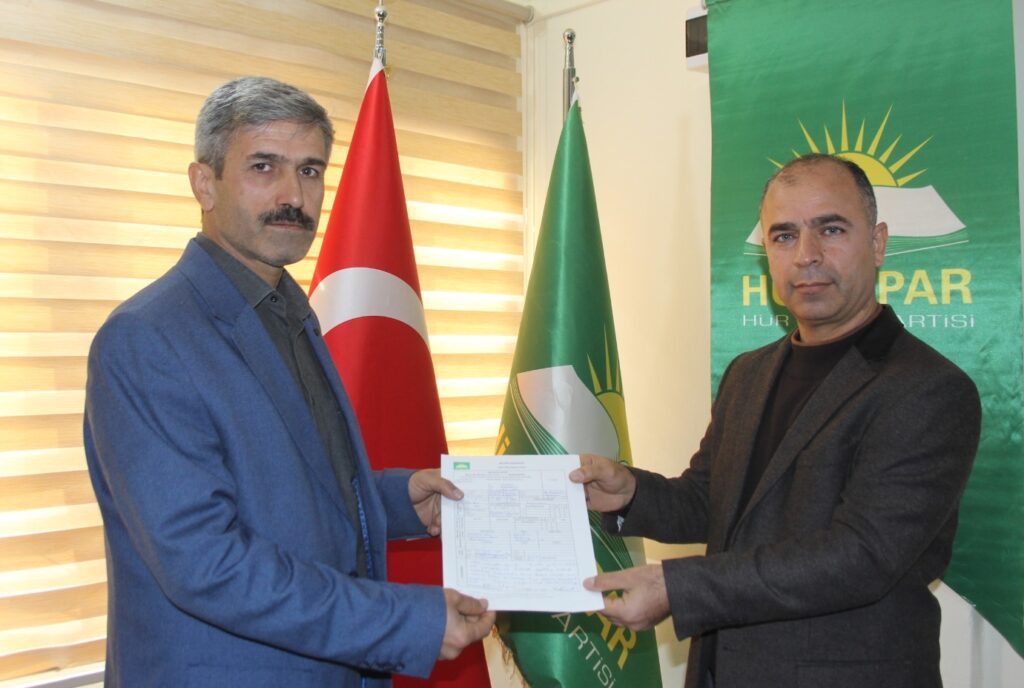 Metin Kardaş; Nusaybin Belediye Başkan aday adaylığı için başvuruda bulundu