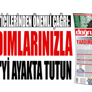 STK yöneticilerinden önemli çağrı: YARDIMLARINIZLA GAZZE’Yİ AYAKTA TUTUN