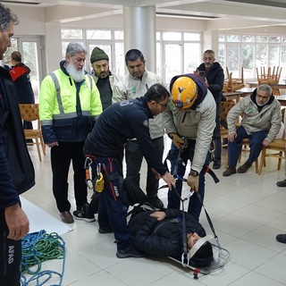 Umut Kervanı, afetlere müdahale için eğitim aldı