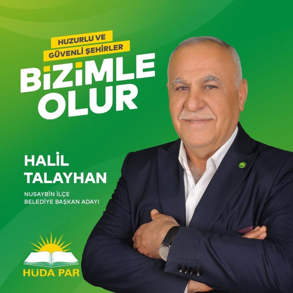 HÜDA PAR  Nusaybin Belediye Başkan Adaylığına  Talayhan  seçildi